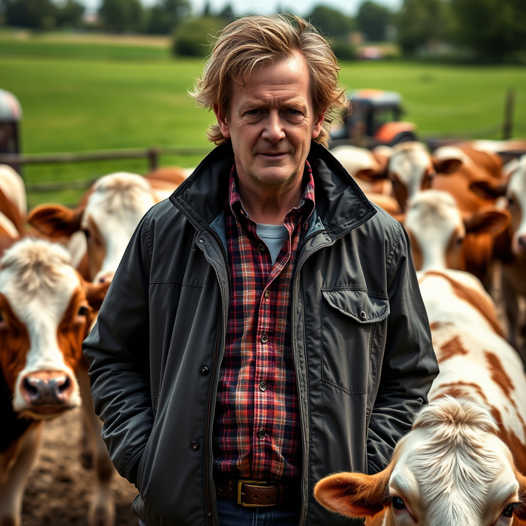 Jeremy stops farm trespassers touching animals